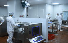 東莞中央廚房肉類(lèi)加工區(qū)現(xiàn)場(chǎng)運(yùn)行案例圖